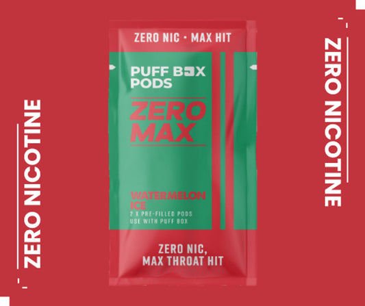 Zero Max Refill 0mg - Twin Pack - Watermelon Ice
