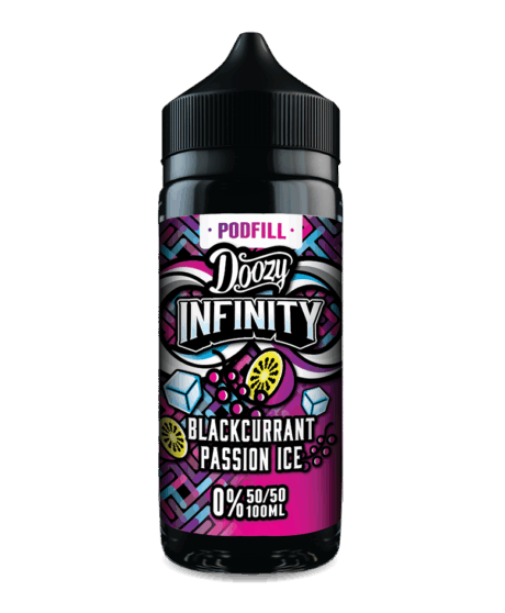Doozy Infinity Pod Fill Blackcurrant Passion Ice E-Liquid Shortfill 50/50