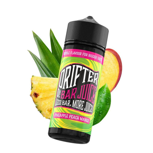 Drifter Bar Juice Pineapple Peach Mango Shortfill E-Liquid 120ml