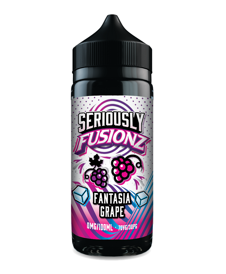 Doozy Seriously Fusionz Fantasia Grape 100ml E-liquid Shortfill