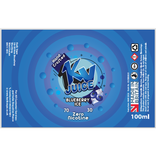 KV Premium Liquids 50ml - Choice of flavours