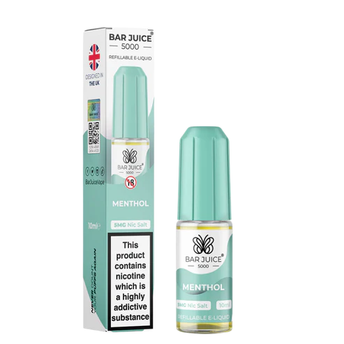 Bar Juice 5000 Menthol Nic Salt E-Liquid 10ml