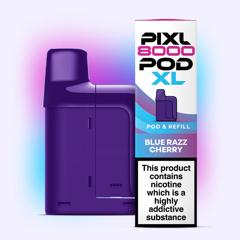Pixl 8000 Pod Blue Razz Cherry
