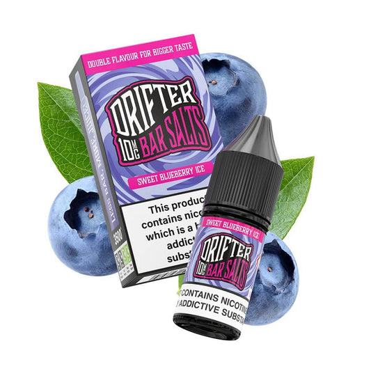 Drifter Bar Salts Sweet Blueberry Ice E-Liquid 10ml