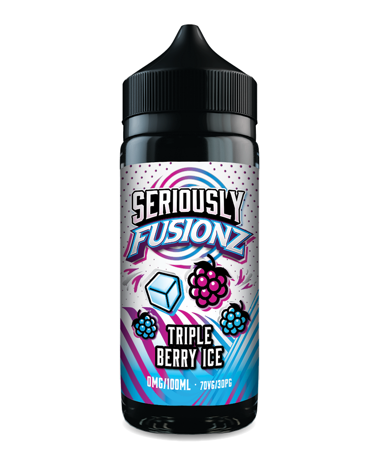 Doozy Seriously Fusionz Triple Berry Ice 100ml E-liquid Shortfill
