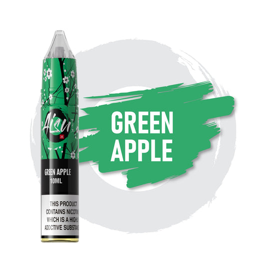 Aisu Green Apple 50/50 Nic Salts E-Liquid 10ml