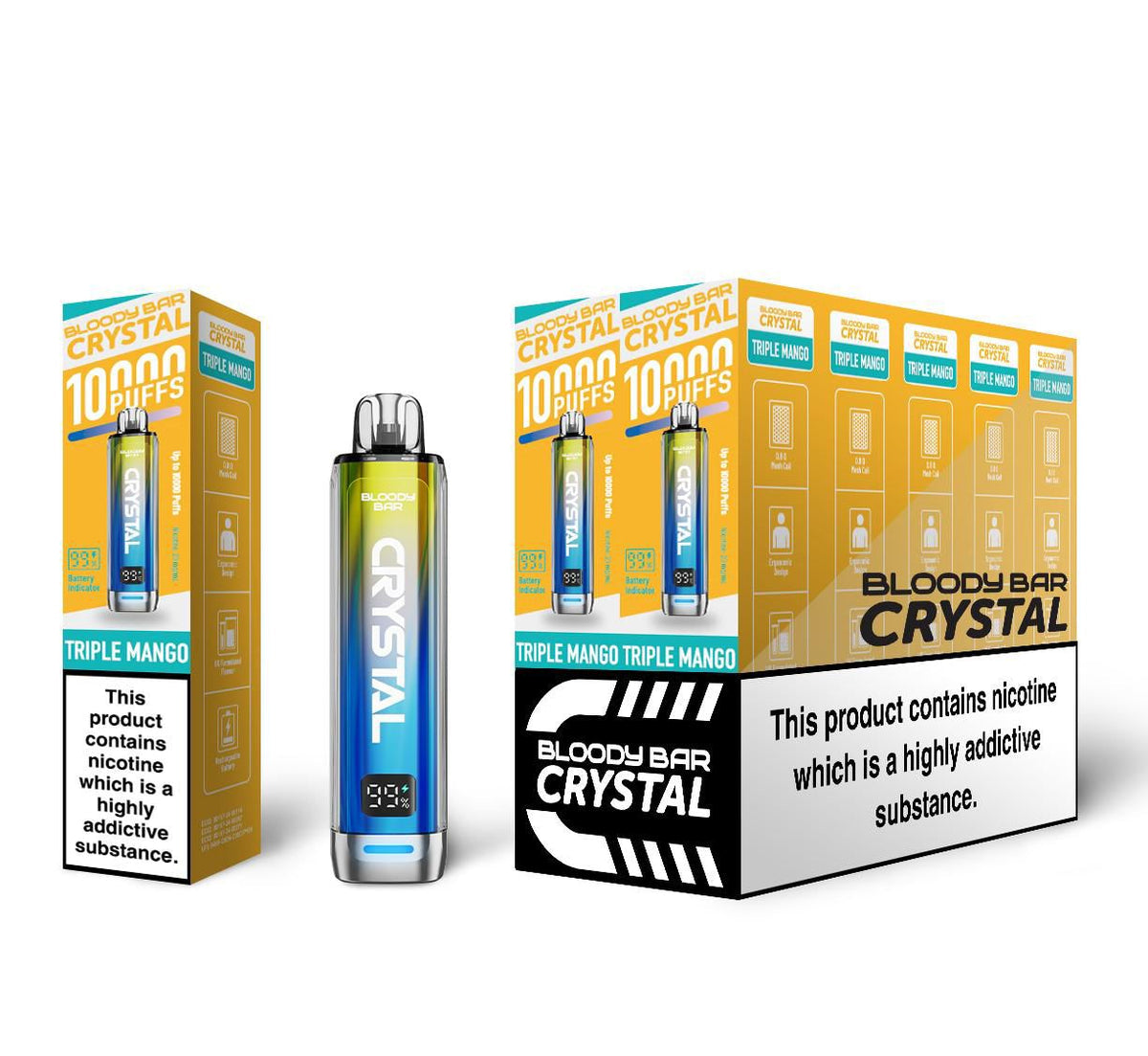 Bloody Bar Crystal 10k Vape Kit