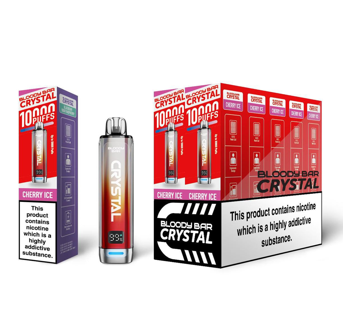 Bloody Bar Crystal 10k Vape Kit
