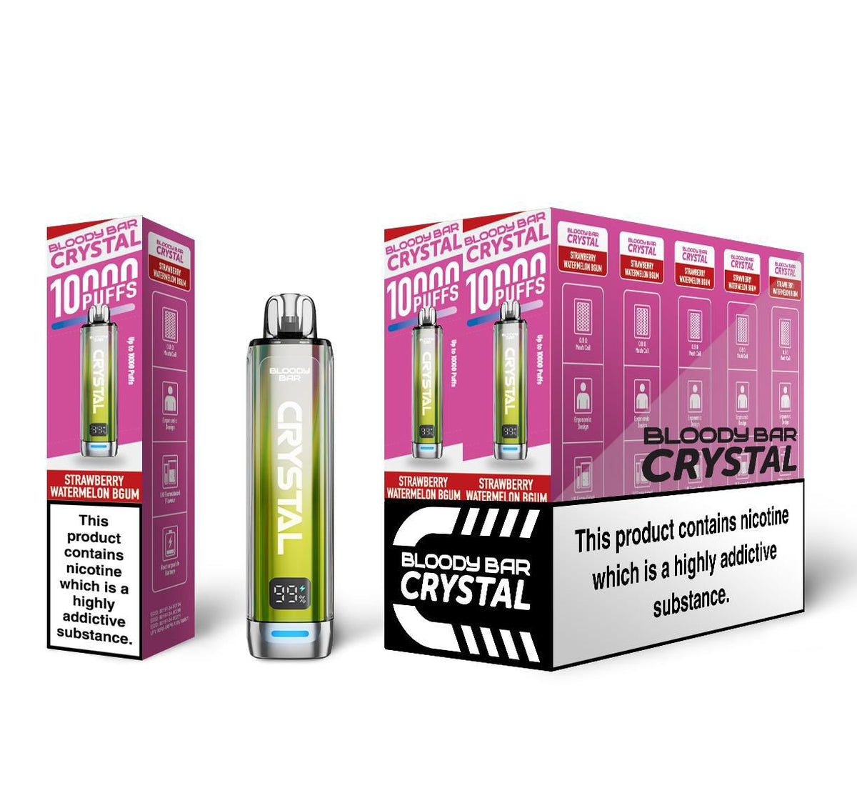 Bloody Bar Crystal 10k Vape Kit