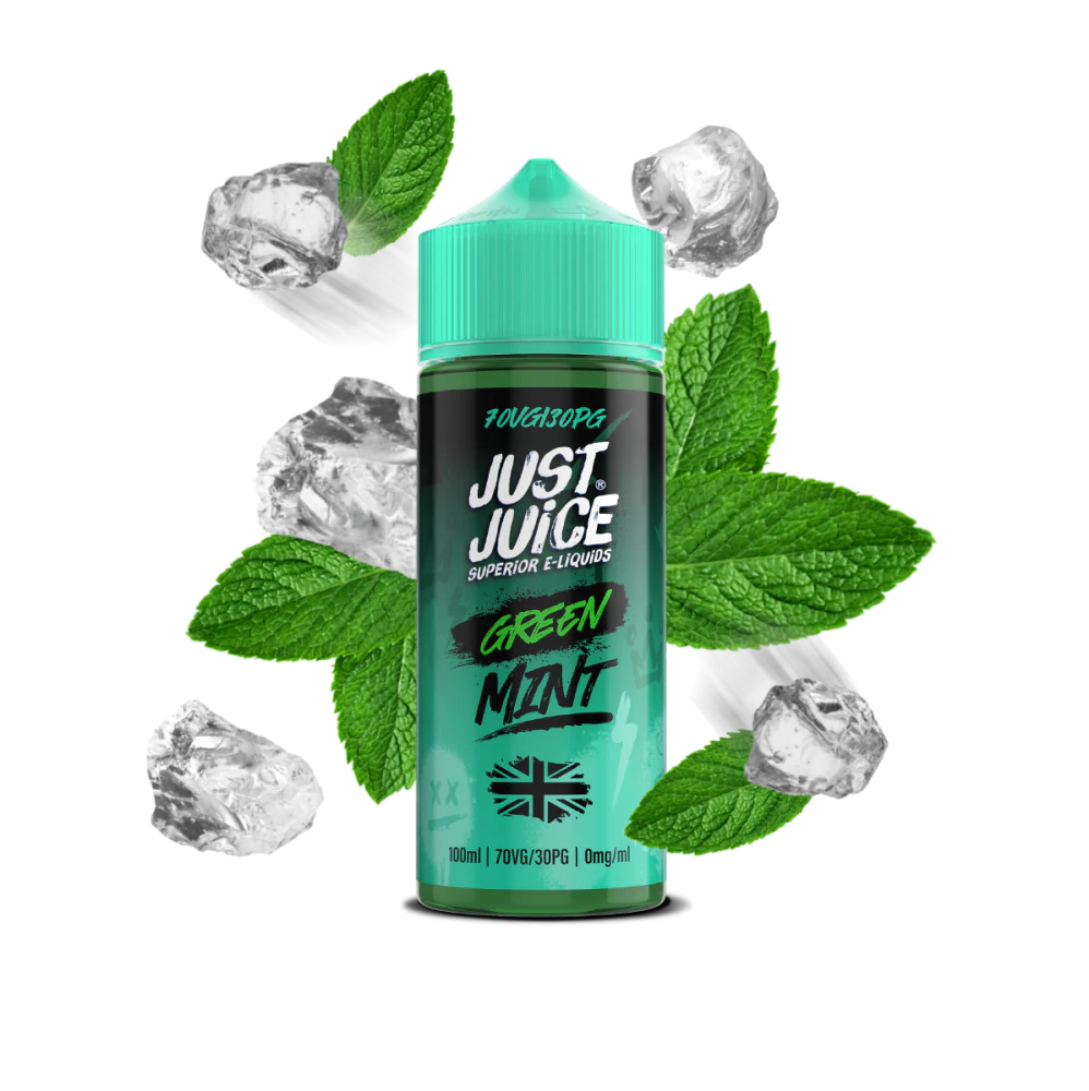 Just Juice Green Mint Shortfill 100ml eLiquid