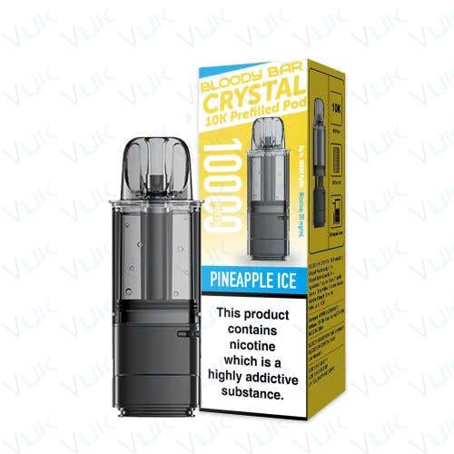 Bloody Bar Crystal 10K Prefilled Replacement Pod - Pineapple Ice