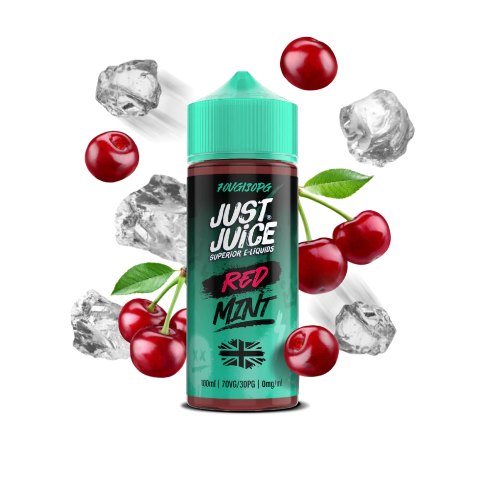 Just Juice Red Mint Shortfill 100ml eLiquid