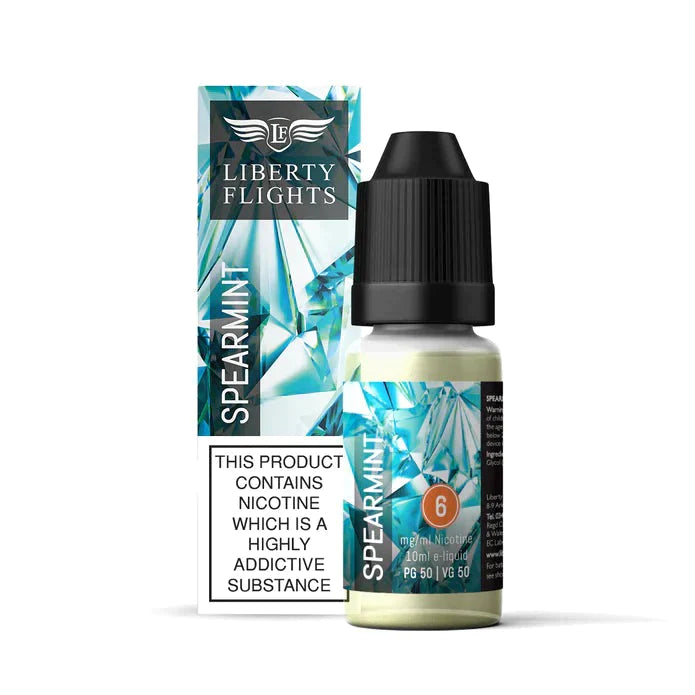 Liberty Flights Spearmint E-Liquid 10ml