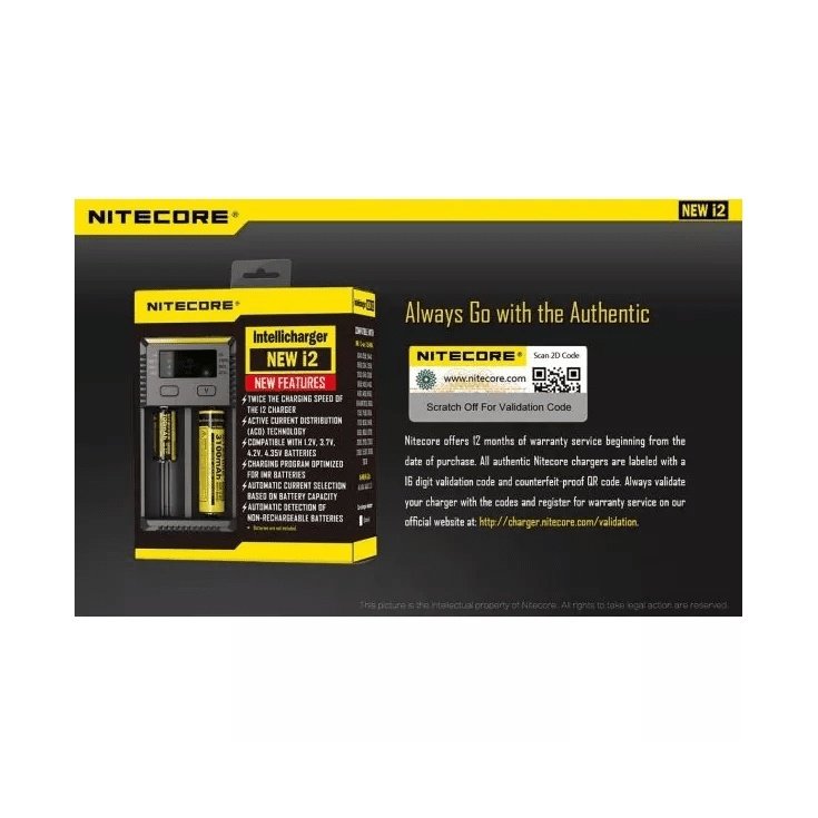 Nitecore New i2 Intellicharger