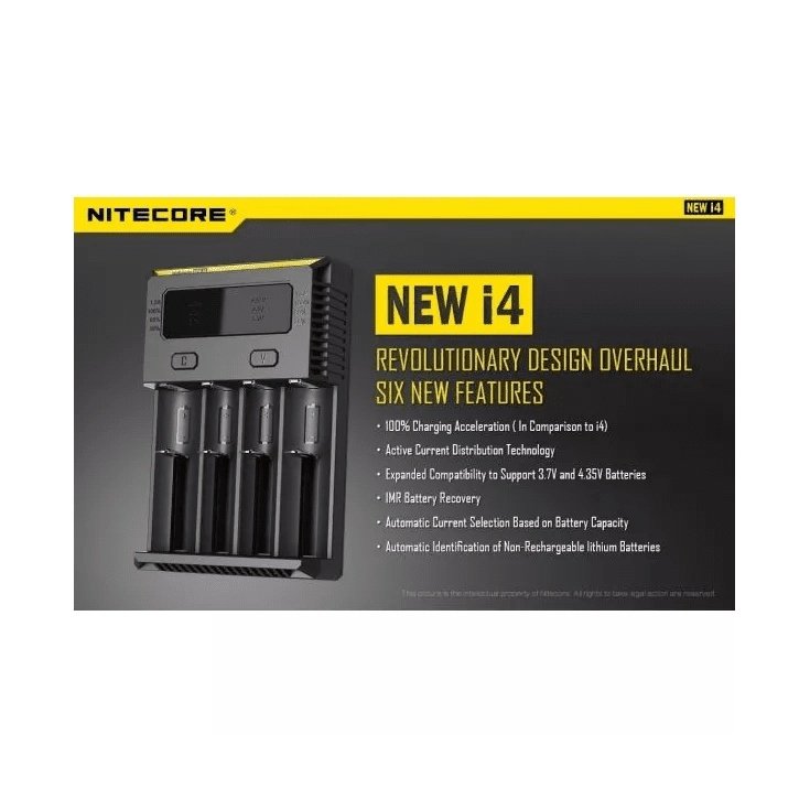 Nitecore New i4 Intellicharger