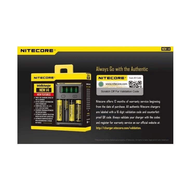 Nitecore New i4 Intellicharger