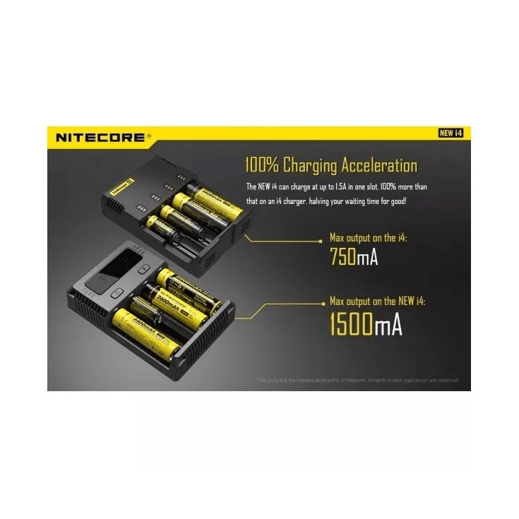 Nitecore New i4 Intellicharger