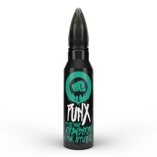 Riot Squad Punx Strawberry & Pink Apple Shortfill E-Liquid 50ml