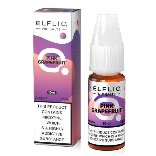 Elfliq Pink Grapefruit Nic Salt E-Liquid 10ml
