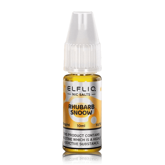 Elfliq Rhubarb Snow Nic Salt E-Liquid 10ml