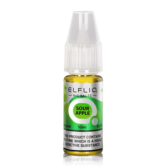 Elfliq Sour Apple Nic Salt E-Liquid 10ml