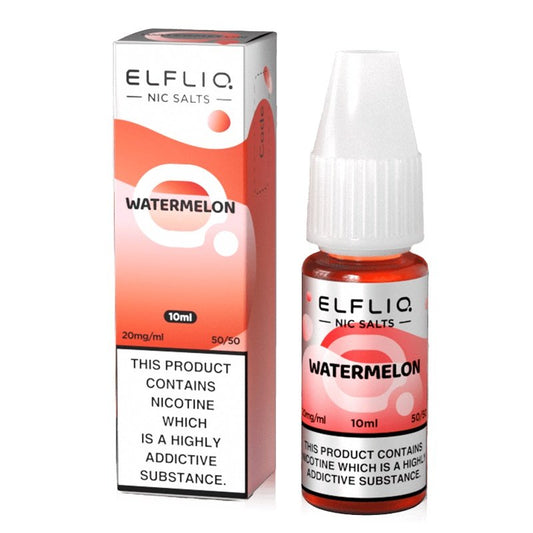 Elfliq Watermelon Nic Salt E-Liquid 10ml
