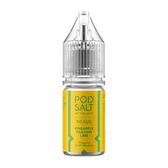 Pod Salt Nexus Pineapple Passion Lime Nicotine Salt E-Liquid 10ml