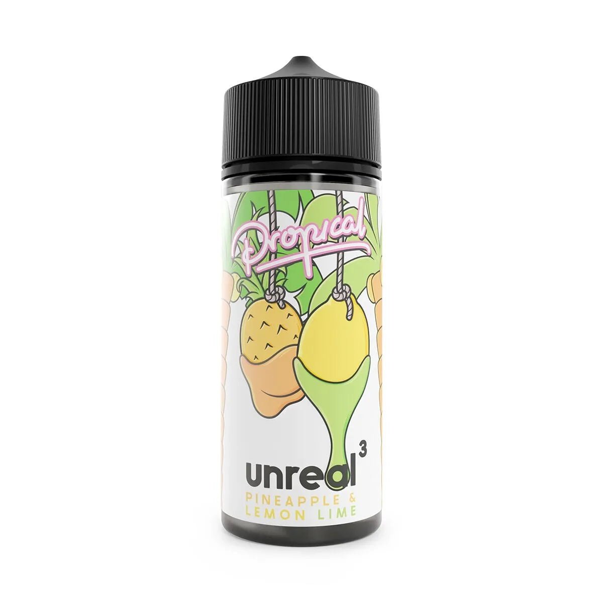 Unreal 3 Pineapple Lemon & Lime Shortfill E-Liquid 100ml