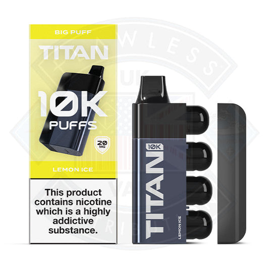 Titan 10K Disposable Vape - Lemon Ice