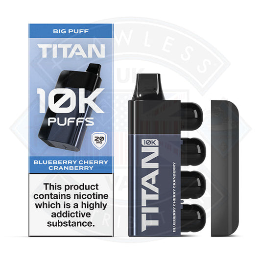 Titan 10K Disposable Vape - Blueberry Cherry Cranberry