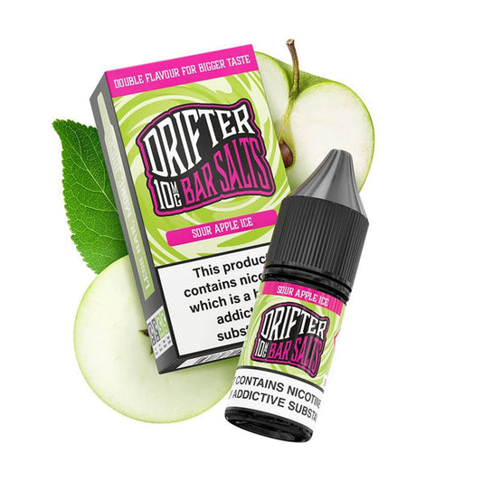 Drifter Bar Salts Sour Apple Ice E-Liquid 10ml