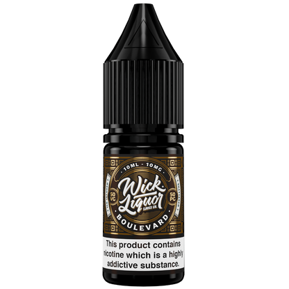 Wick Liquor Boulevard  Nic Salts E-Liquid 10ml