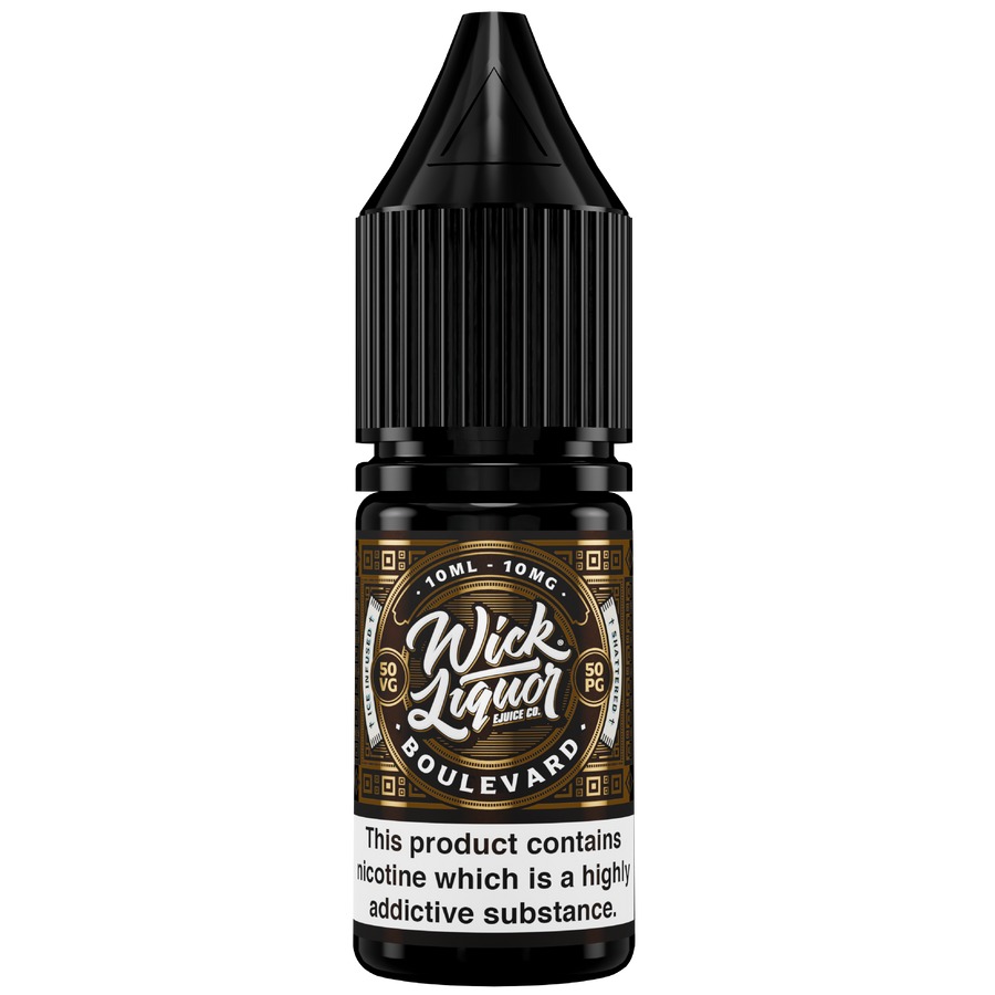 Wick Liquor Boulevard Shattered Nic Salts E-Liquid 10ml