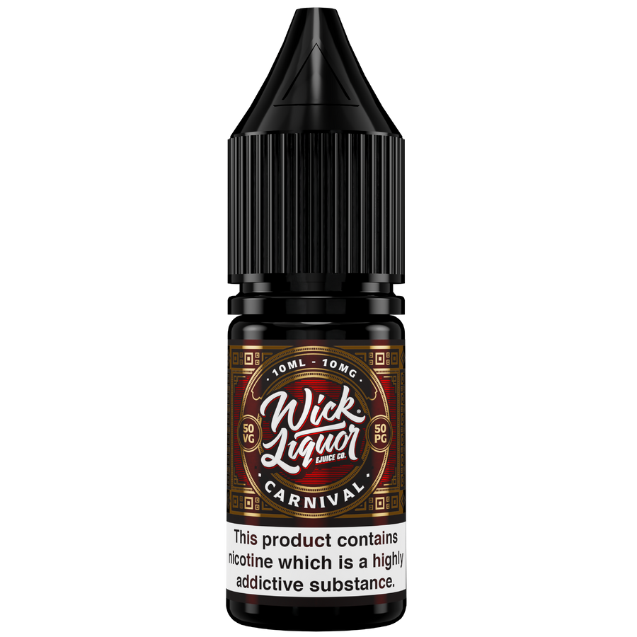 Wick Liquor Carnival Nic Salts E-Liquid 10ml