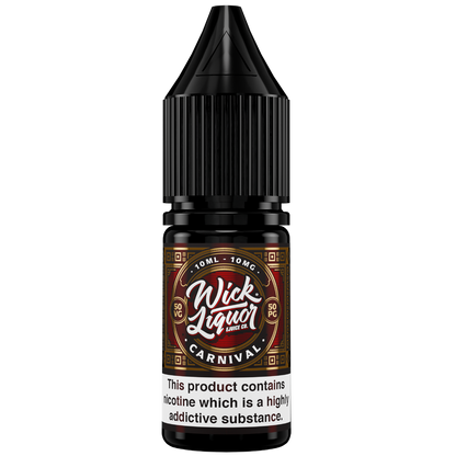 Wick Liquor Carnival Nic Salts E-Liquid 10ml