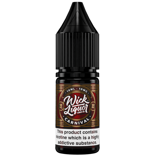 Wick Liquor Carnival Nic Salts E-Liquid 10ml