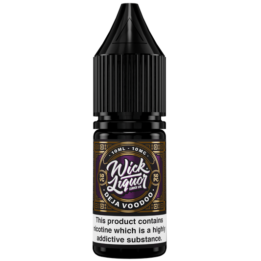 Wick Liquor Deja Voodoo Nic Salts E-Liquid 10ml