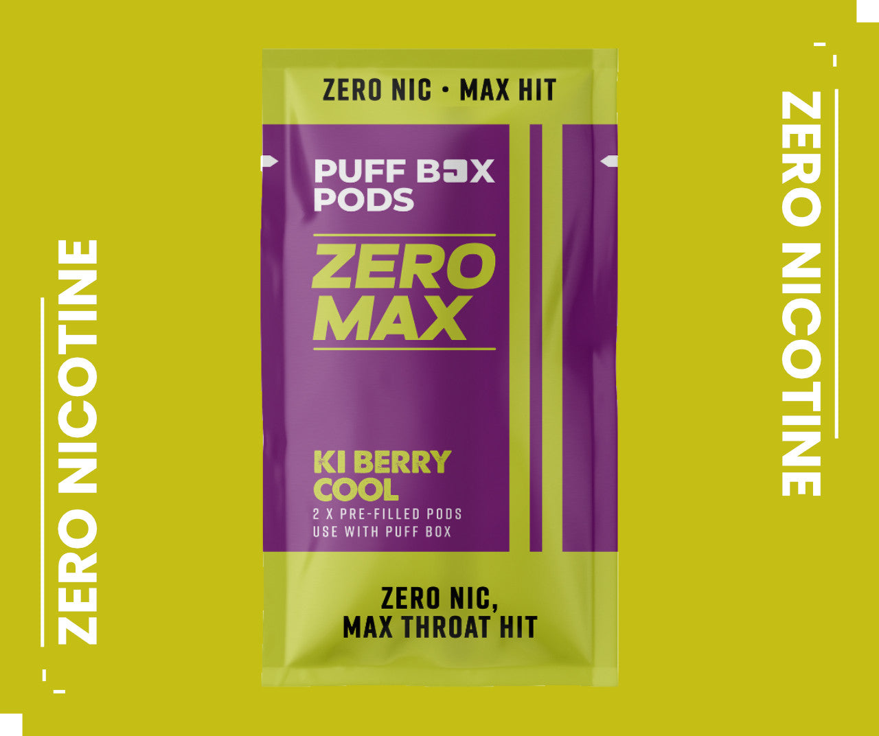 Zero Max Refill 0mg - Twin Pack - Ki Berry Cool