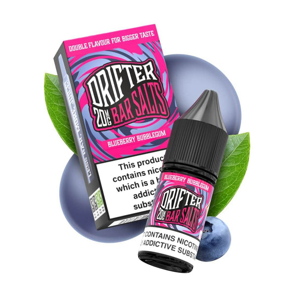 Drifter Bar Salts Blueberry Bubblegum E-Liquid 10ml