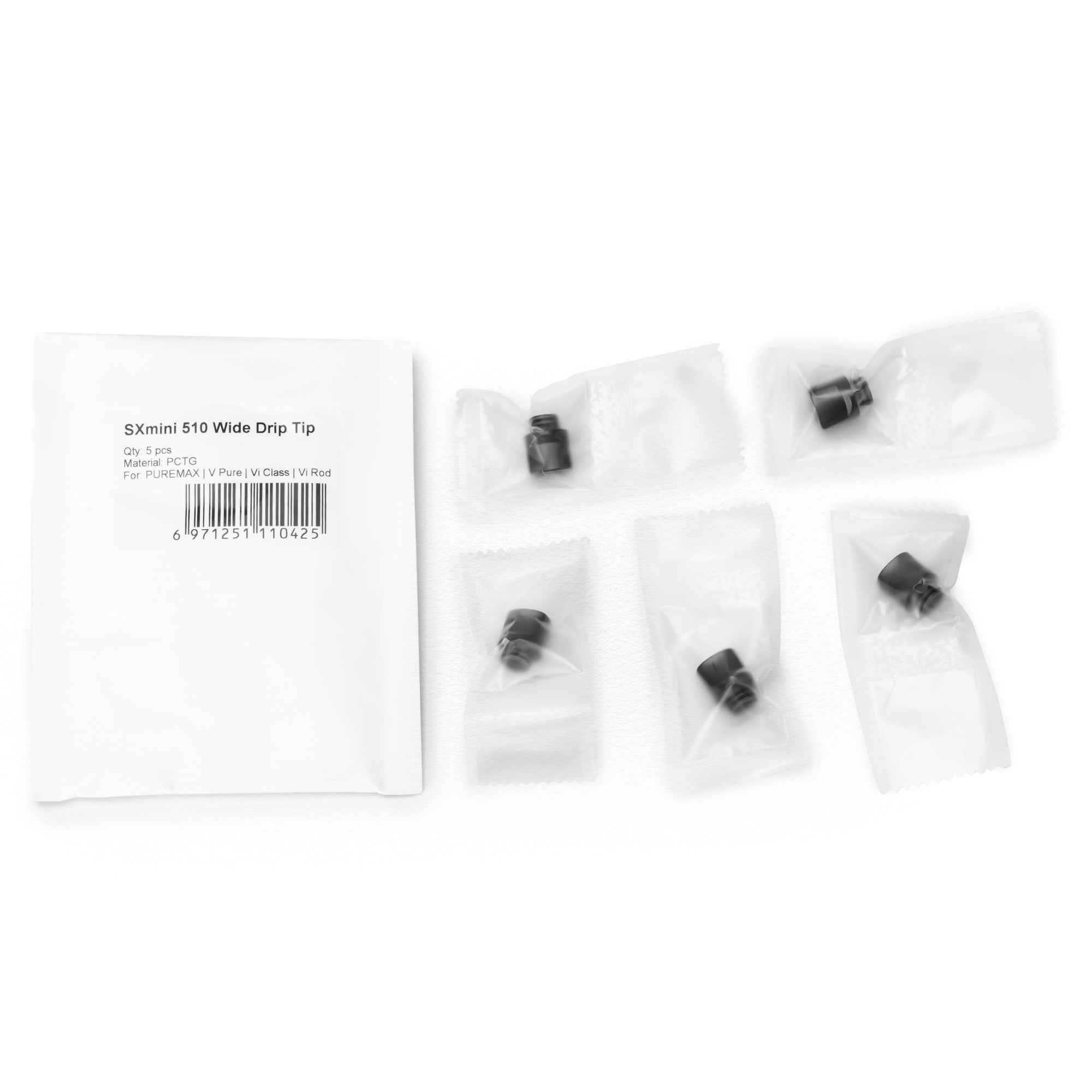 Puremax Replacement Drip Tips - 510