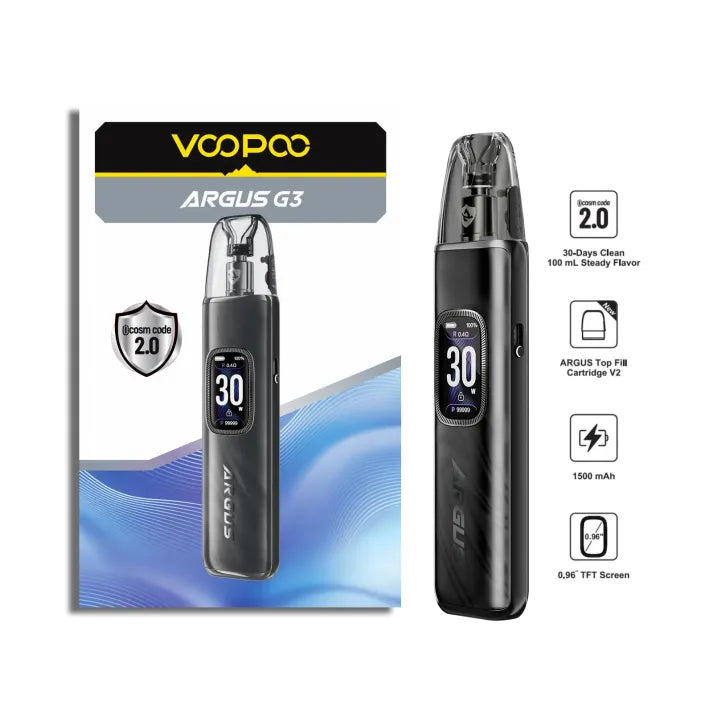 Order Voopoo Argus G3 Pod Kit Online Kwik Vape UK Today! Order Voopoo Argus G3 Pod Kit Online Kwik Vape UK Today!