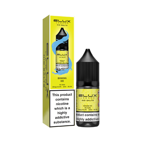 Elux Legend Banana Ice Nic Salts E-Liquid 10ml