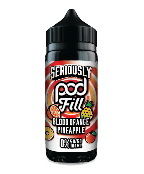 Doozy Seriously Pod Fill Blood Orange Pineapple Shortfill E-Liquid 100ml