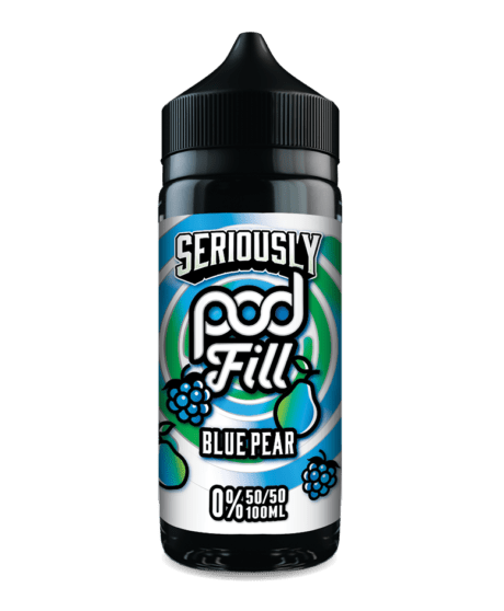 Doozy Seriously Pod Fill Blue Pear Shortfill E-Liquid 100ml