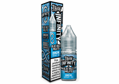 Doozy Infinity Pod Fill Blue Razz Mojito 10ml Nic Salts