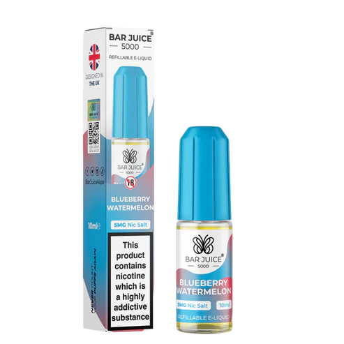 Bar Juice 5000 Blueberry Watermelon Nic Salt E-Liquid 10ml