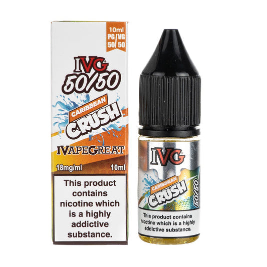 IVG 50/50 Caribbean Crush E-Liquid 10ml