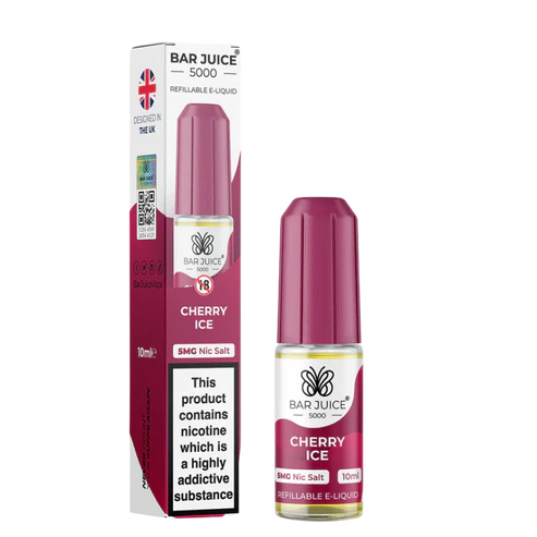Bar Juice 5000 Cherry Ice Nic Salt E-Liquid 10ml
