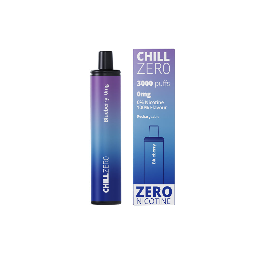 Chill Zero Blueberry Disposable 3000 Puffs