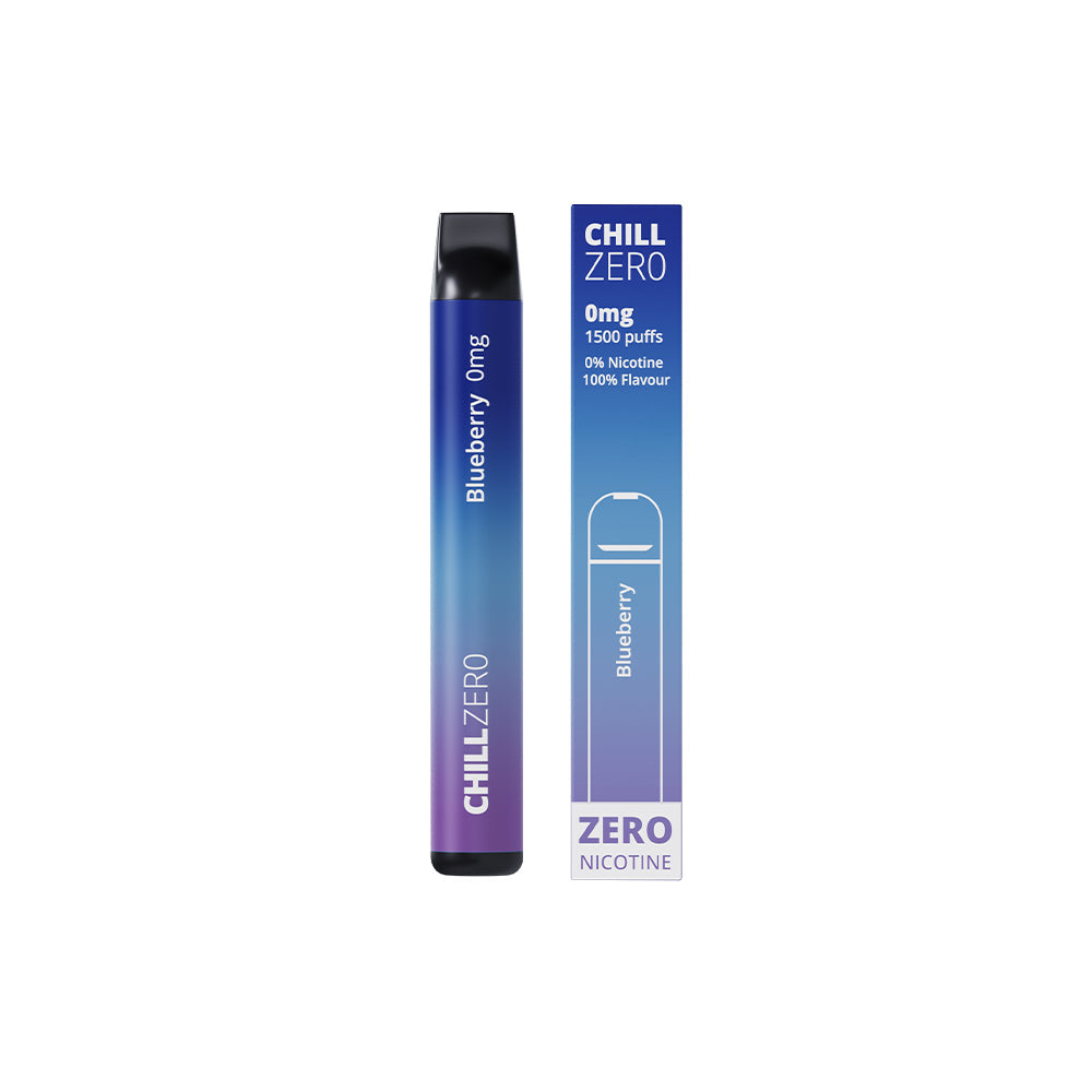 Chill Zero Blueberry Disposable 1500 Puffs